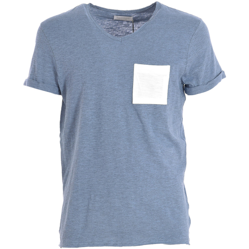 textil Dam T-shirts Eleven Paris 17S1TS26-M0712 Blå