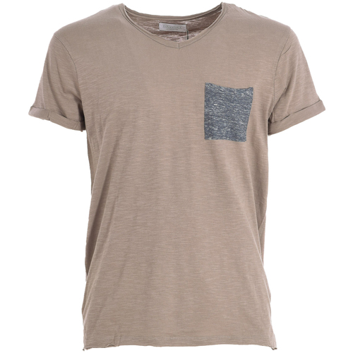 textil Dam T-shirts Eleven Paris 17S1TS295-M0311 Grå