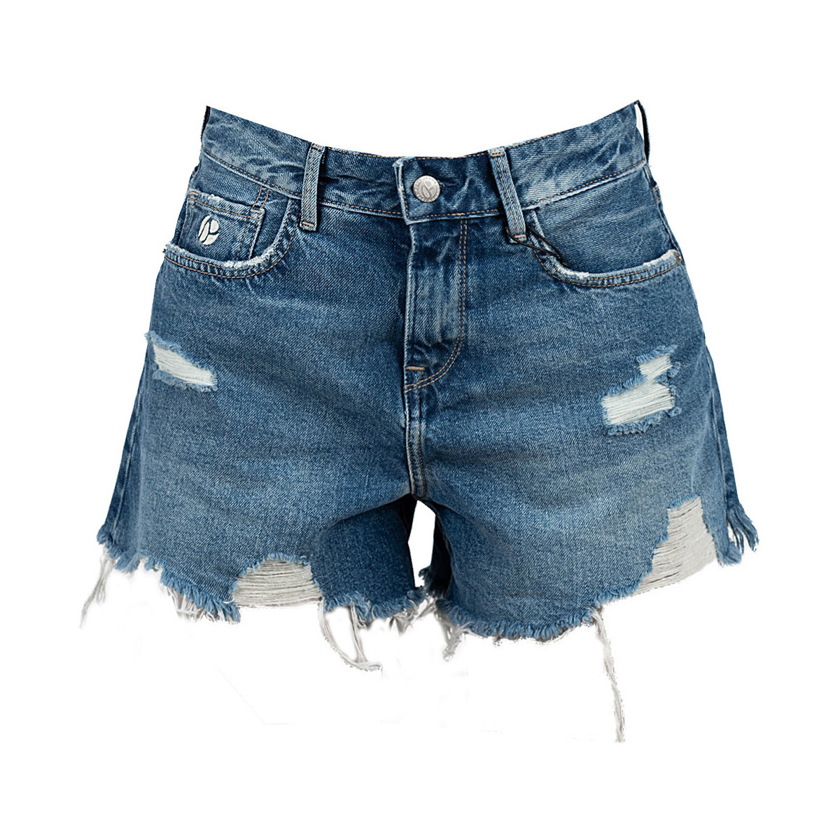 textil Dam Shorts / Bermudas Pepe jeans PL801009 | Marly Blå