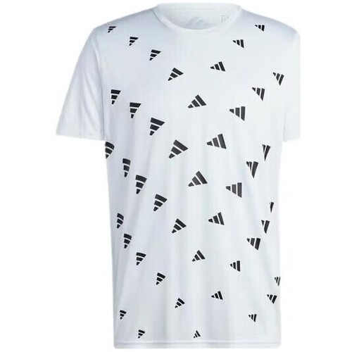 textil Herr T-shirts adidas Originals CAMISETA HOMBRE  BRAND LOVE TEE HR3255 Vit