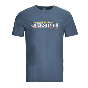 textil Herr T-shirts Quiksilver GRADIENT LINE SS Blå