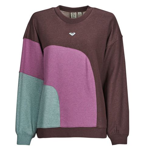 textil Dam Sweatshirts Roxy HAPPY DAIZE Flerfärgad