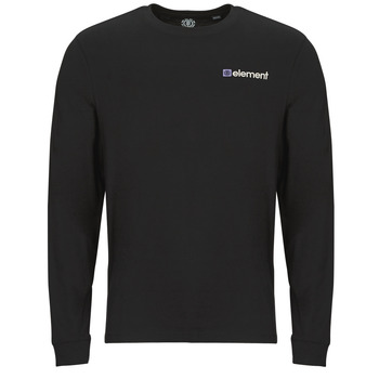 textil Herr Långärmade T-shirts Element FLINT BLACK Blå