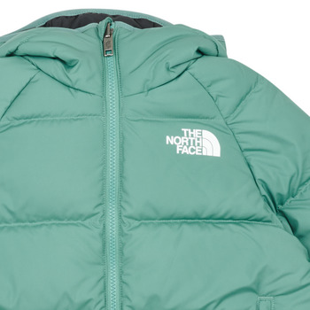 The North Face Boys North DOWN reversible hooded jacket Svart / Grön