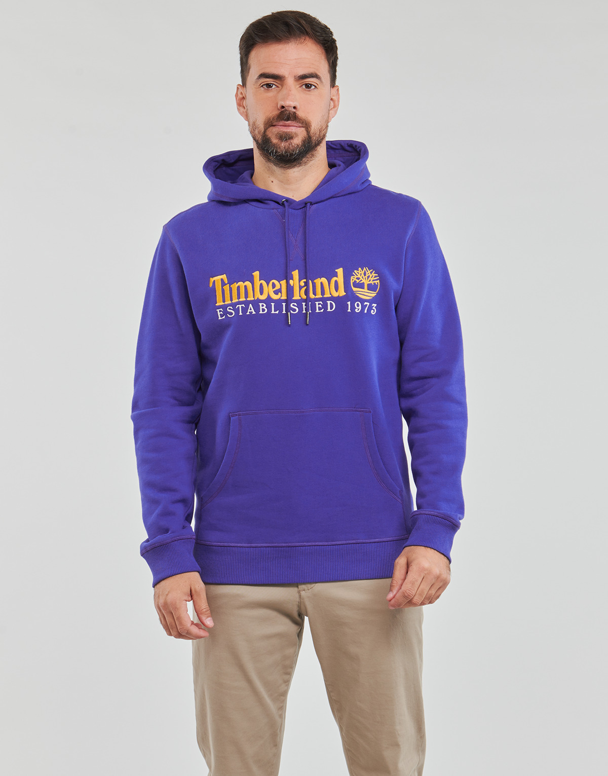 textil Herr Sweatshirts Timberland 50th Anniversary Est. 1973 Hoodie BB Sweatshirt Regular Violett