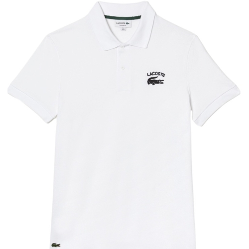 textil Herr T-shirts & Pikétröjor Lacoste Stretch Mini Piqué Polo Shirt - Blanc Vit