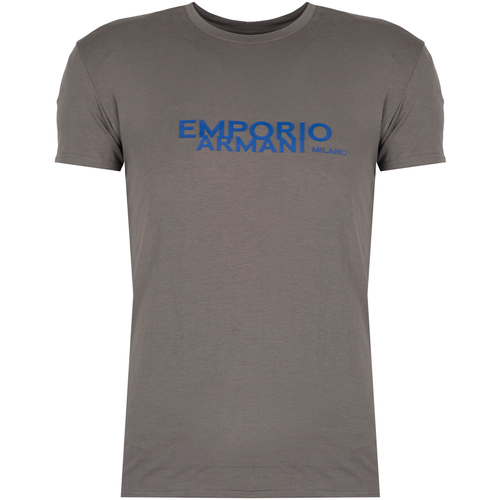 textil Herr T-shirts Emporio Armani 111035 2F725 Grå