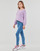 textil Dam Skinny Jeans Levi's 721 HIGH RISE SKINNY Blå