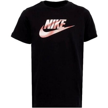 textil Pojkar T-shirts Nike CAMISETA UNISEX  SPORTSWEAR DX9524 Svart