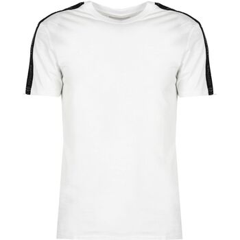 textil Herr T-shirts Les Hommes LF224100-0700-1009 | Round neck Vit