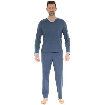 textil Herr Pyjamas/nattlinne Christian Cane WILDRIC Blå