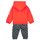 textil Barn Set Adidas Sportswear DY SM JOG Röd / Vit / Grå