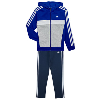 textil Pojkar Sportoverall Adidas Sportswear 3S TIB FL TS Blå / Grå