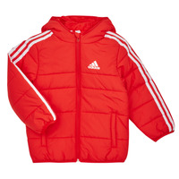 textil Barn Täckjackor Adidas Sportswear JK 3S PAD JKT Röd
