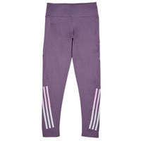 textil Flickor Leggings adidas Performance TI 3S OPT TIG Violett / Vit