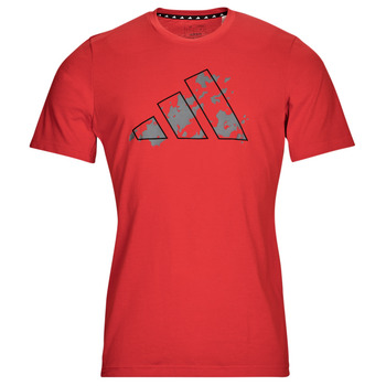 textil Herr T-shirts adidas Performance TR-ES+ TEE Röd / Grå