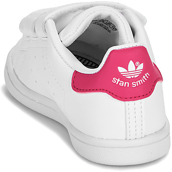adidas Originals STAN SMITH CF I Vit / Rosa