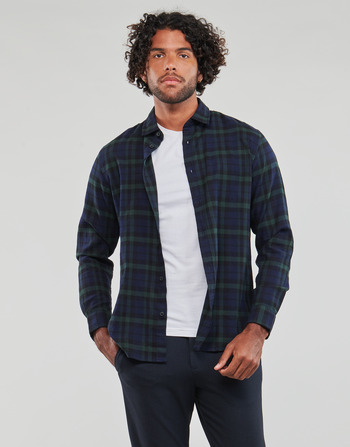 Selected SLHSLIMOWEN-FLANNEL SHIRT LS NOOS Marin