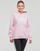 textil Dam Sweatshirts Adidas Sportswear BL OV HD Rosa / Vit