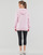textil Dam Sweatshirts Adidas Sportswear BL OV HD Rosa / Vit