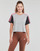 textil Dam T-shirts Adidas Sportswear 3S CR TOP Grå / Svart / Rosa