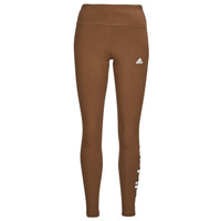textil Dam Leggings Adidas Sportswear LIN LEG Brun / Vit