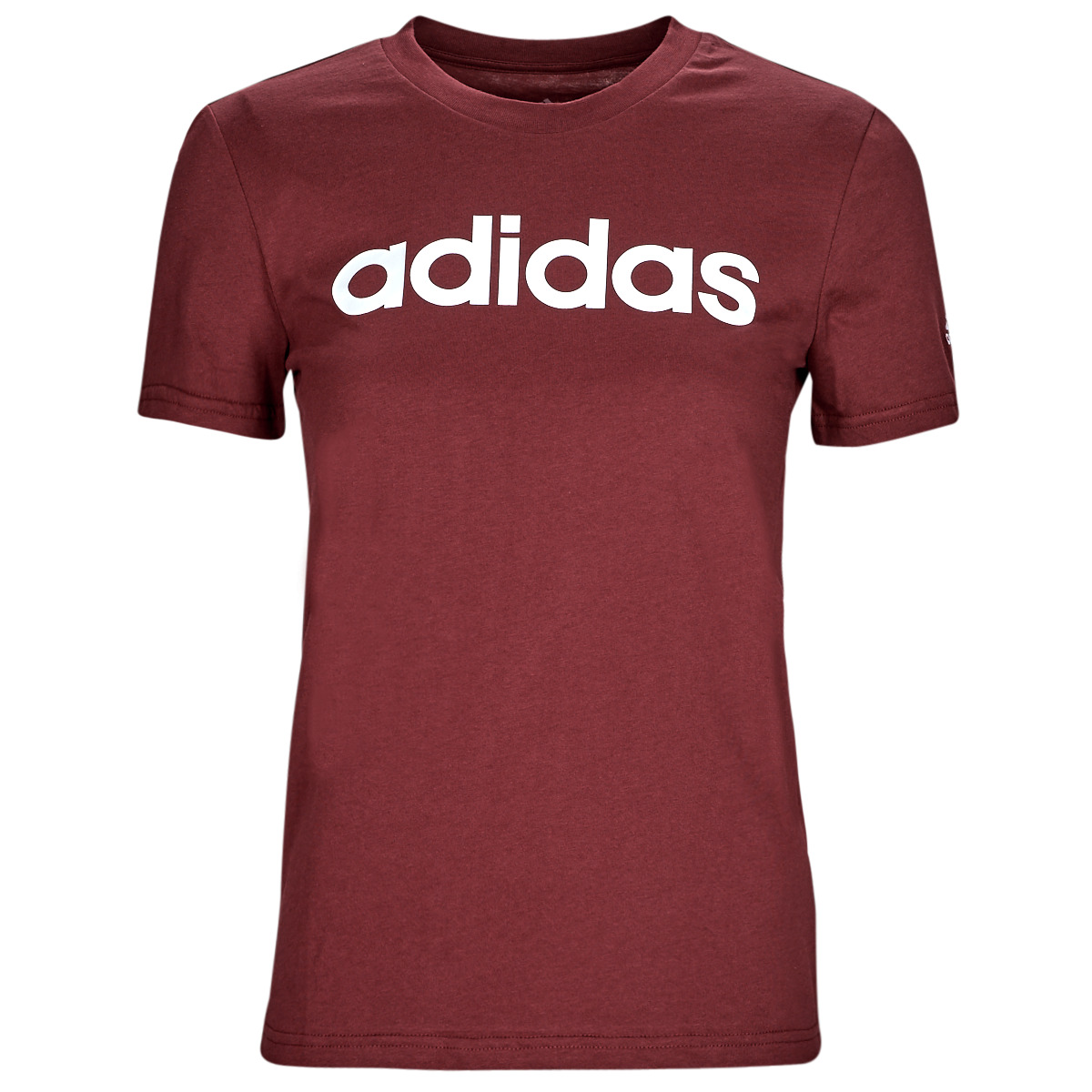 textil Dam T-shirts Adidas Sportswear LIN T Brun / Vit