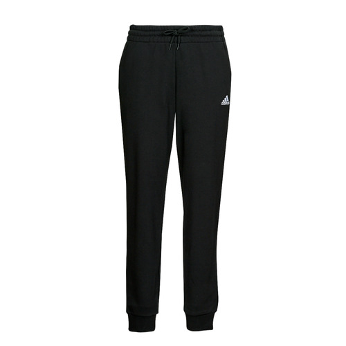textil Dam Joggingbyxor Adidas Sportswear LIN FT CF PT Svart / Vit