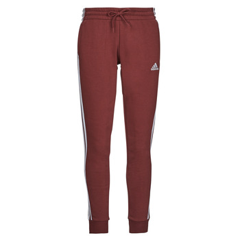 textil Dam Joggingbyxor Adidas Sportswear 3S FL C PT Brun / Vit
