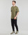 textil Herr T-shirts Adidas Sportswear FI 3S T Kaki / Svart