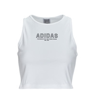 textil Dam T-shirts Adidas Sportswear Crop Top WHITE Vit