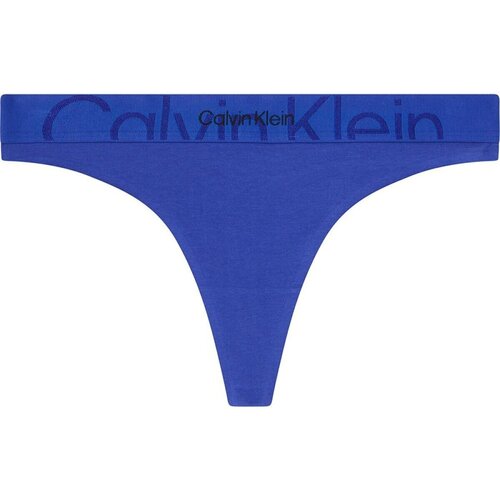Underkläder Dam String Calvin Klein Jeans 000QF6992E Blå