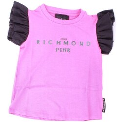textil Flickor T-shirts John Richmond RGP23070TS Rosa