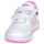 Skor Flickor Sneakers Adidas Sportswear HOOPS 3.0 CF C Vit / Rosa