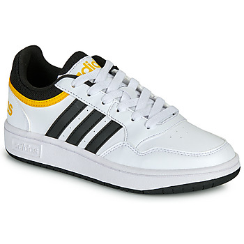 Skor Pojkar Sneakers Adidas Sportswear HOOPS 3.0 K Vit / Svart