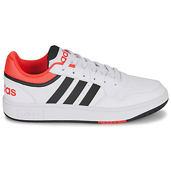 Adidas Sportswear HOOPS 3.0 K Vit / Svart / Röd