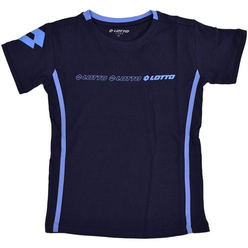 textil Barn T-shirts & Pikétröjor Lotto LOT219313 Blå