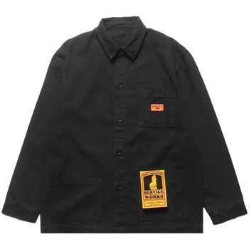 textil Herr Kappor Service Works Classic Coverall Jacket - Black Svart