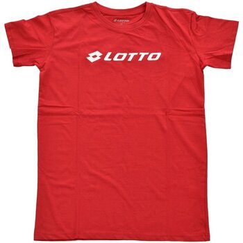 textil Barn T-shirts & Pikétröjor Lotto TL1104 Röd