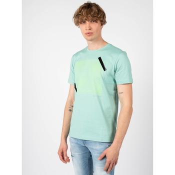 textil Herr T-shirts Antony Morato MMKS02021-FA100227 Blå