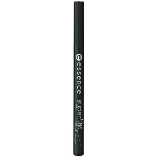 skonhet Dam Eyeliners Essence Super Fine Felt Eyeliner - 01 Black Svart