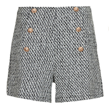 textil Dam Shorts / Bermudas Moony Mood OLDYN Svart / Vit