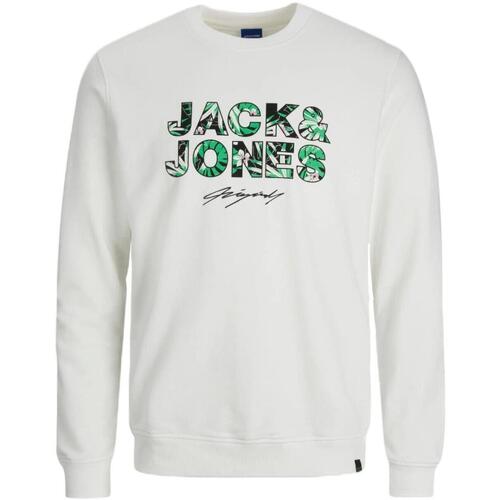 textil Pojkar Sweatshirts Jack & Jones  Vit