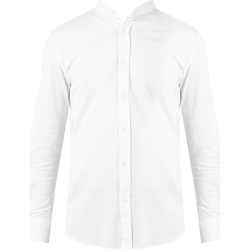 textil Herr Långärmade skjortor Antony Morato MMSL00591-FA100083 | Super Slim Fit Vit
