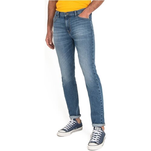 textil Herr Skinny Jeans Lee L701DXSX RIDER Blå