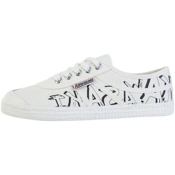 Skor Sneakers Kawasaki Graffiti Canvas Shoe K202416-ES 1002 White Vit