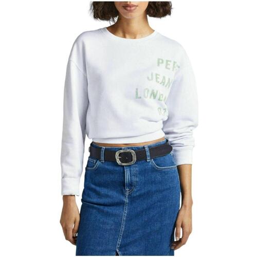 textil Dam Sweatshirts Pepe jeans  Vit