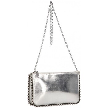 Väskor Dam Handväskor med kort rem Luna 70581 Silver
