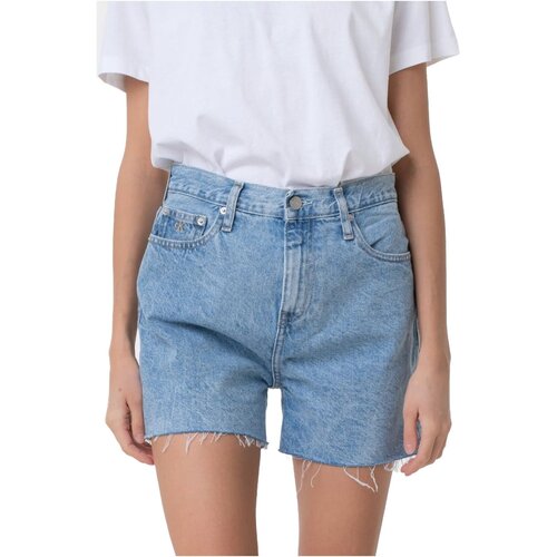 textil Dam Shorts / Bermudas Calvin Klein Jeans J20J220640 Blå