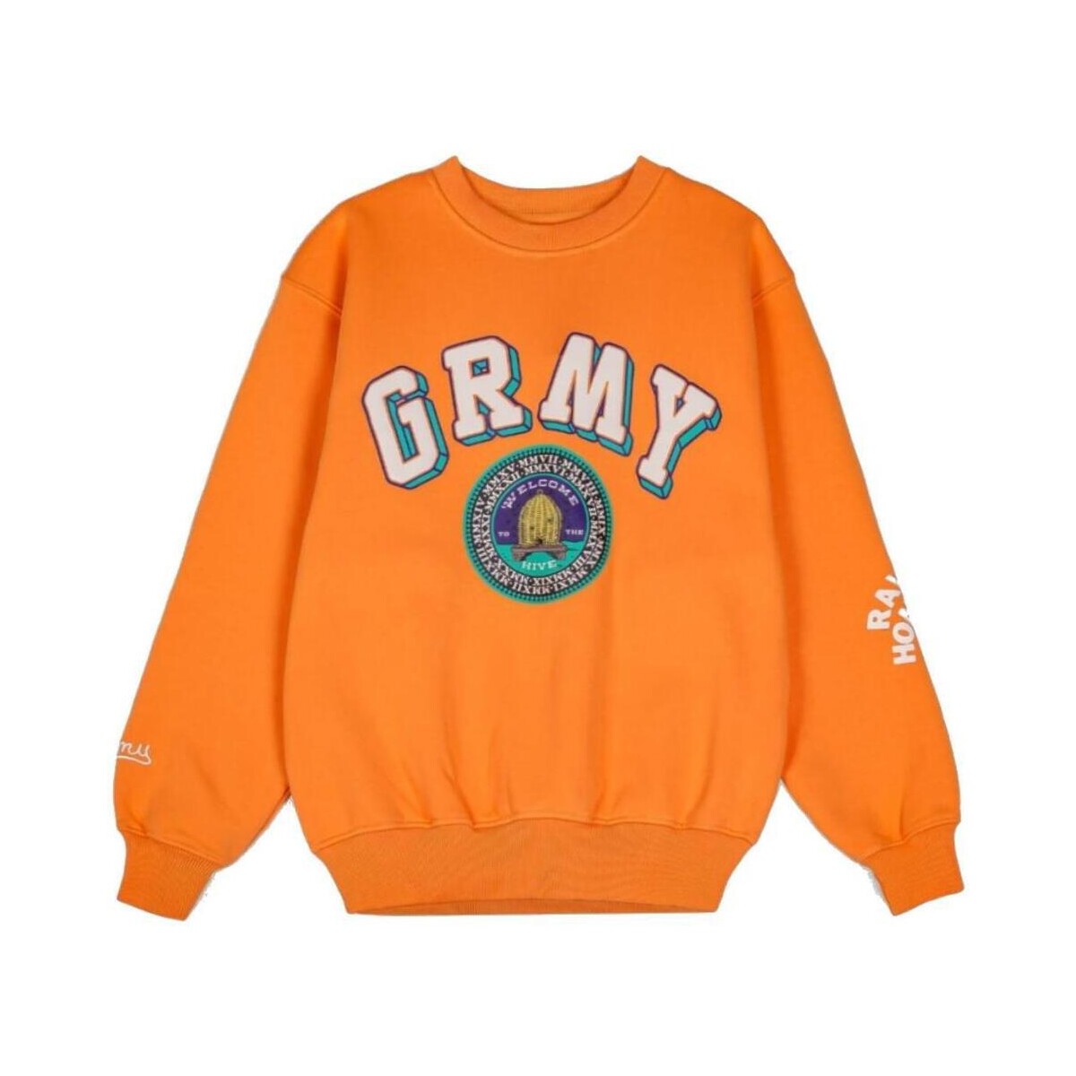 textil Herr Sweatshirts Grimey  Orange